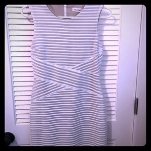 Calvin Klein White work dress